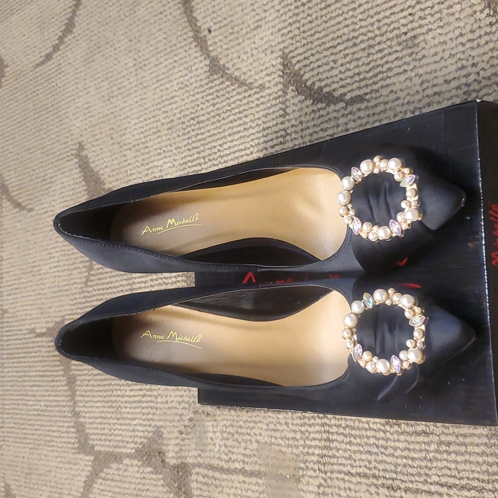 Anne Michelle black Heels - Picture 2 of 7